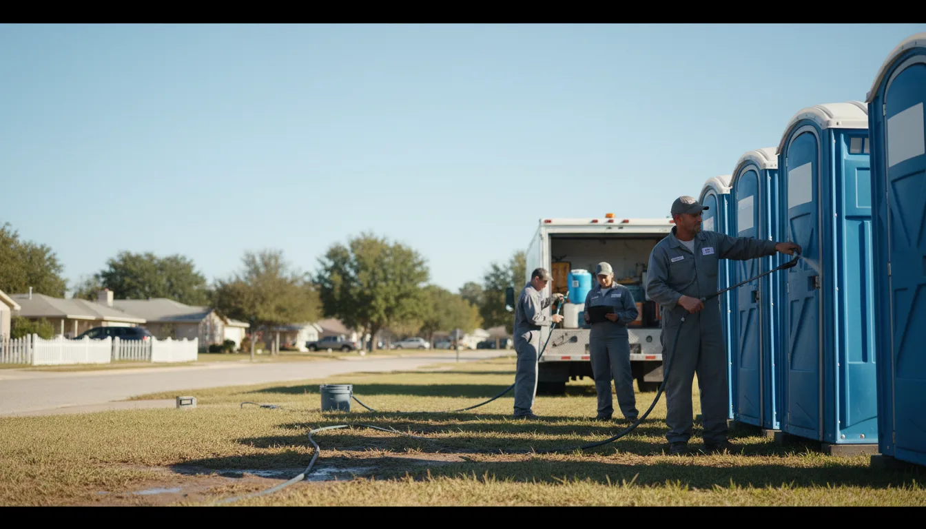 Long-Term Portable Toilet Rental in Sheldahl, IA near me